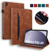 For Samsung Galaxy Tab A9 Case 8.7 inch Fashion Wallet Stand Tablet Cover For Funda Galaxy Tab A9 Case Coque SM-X110 SM-X115