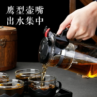飄逸杯泡茶壺沏茶杯辦公室玻璃茶具耐高溫沖茶器迷你家用過濾茶壺