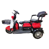 Factory Direct Sale Three Wheel E Bike 6 Passenger Motorcycle 3 Wheeled Ebike Frike Two Seat Adult Electric Tricycle