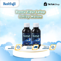 Tidur Lebih Lelap Setiap Malamnya - 2 Botol Restfull Insomnia - Ekstrak Akar Valerian dan Ekstrak Bi