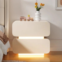 Luxury Smart Nightstand Minimalist Mobiles Night Modern Coffee Side Nightstands Bedroom Mesitas De Noche Home Furnitures