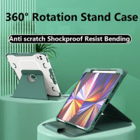 Luxury Rotatable Case for Huawei Matepad Pro 11 2024 2022 10.4inch 2020 Pro 10.8 for Matepad 11 2023 2021 Armor Shockproof Cover