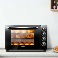 Household Electric Oven 60L Large Capacity Baking Cake Pizza Oven Multifunctional Air Fryer Microwave Oven Kitchen Appliances