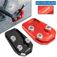 For Yamaha MT 09 MT09 MT-09 Tracer 2014 2015 2016 2017 2018 2019-2023 Motorcycle Side Stand Enlarger Kickstand Enlarge Plate Pad