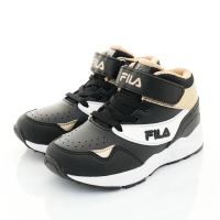 【童鞋520】FILA童鞋-高筒護踝運動鞋(2-J442Z-080黑)