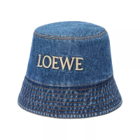 LOEWE Bucket Hat in Denim Phw