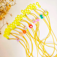Series Kuning Tali Boba Strap Mask Kalung Masker Clay Random