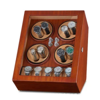 8+5 Fully Automatic Mechanical Watch Winder Boxes Rotator Watches Winding Cabinet Clock Casket Organizer Display Storage Boxes