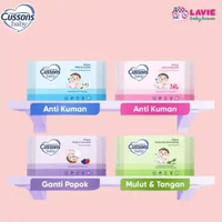 Cussons Baby Wipes 50 Lembar - Paket Hemat Buy 1 Get 2 Free - Lavie Baby House Soft & Smooth