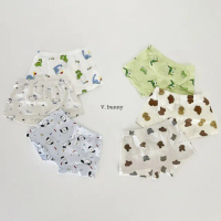【韓國 V.Bunny】狗狗熊熊恐龍男孩四角內褲6入組(TM2411-204)