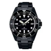 Seiko SNE599P1 Solar Diver 200m Full Black