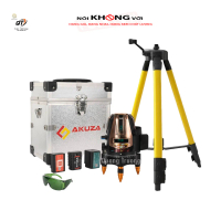 [Mẫu 2022] MÁY CÂN BẰNG LASER AKUZA AK-488 - 5 TIA XANH SIÊU SÁNG