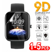 TPU Hydrogel Film For Amazfit GTS 4 3 2 mini Smart Watch Clear Screen Protector on Amazfit Pace Verge T-Rex Ares Film Not Glass