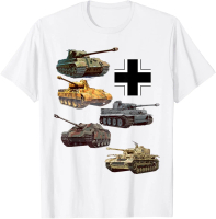 Amber's Baju Kaos Anak dan Dewasa 24s Unisex German Tanks WW2 V Panther Jagdpanther Tiger 1 Tiger 2 