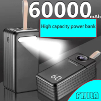 Power Bank 60000 mAh High Capacity Power Bank Quick Charge 50000 mAh 40000 mAh 30000 mAh Mobile Universal