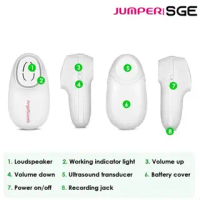 Máy đo tim thai cá nhân Jumper JPD-100S9 Hỗ trợ kết nối app điện thoại Jumper Health SGE