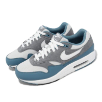 【NIKE 耐吉】休閒鞋 Air Max 1 SC Noise Aqua 男女鞋 灰 藍 氣墊 復古(FB9660-001)