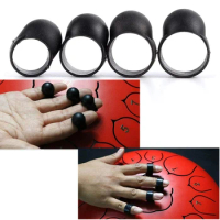 4 Pcs Finger Sleeve Set for Steel Tongue Drum Percussion Drums Accessories