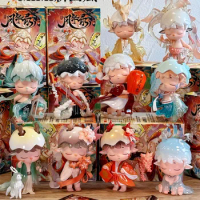 New Mimi Fenghua Record New National Style Series Blind Box Desktop Decoration Collect Surprise Myst