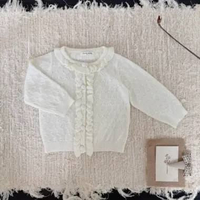 1-3 Thn | Kardigan Knit Rajut Cardigan Anak Outer Pakaian Catalog CTML CBP 1-2 tahun Broken White