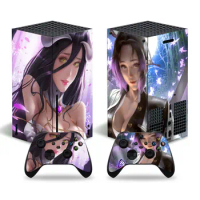 Sexy Beauty For Xbox Series X Skin Sticker For Xbox Series X Pvc Skins For Xbox Series X Vinyl Sticker Protective Skins 2