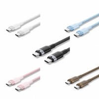 【Vention 威迅】TRI系列Type-C 240w傳輸充電線-鋁合金款 2M