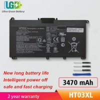 UGB New HT03XL, HT03, HSTNN-LB8L,L11421-421 Battery For HP Pavilion 14-CE0001LA 14-CE0014TU 14-CE0010CA 15-CS0037TX