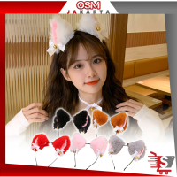 OSM JKT F5892 Bando Telinga Kucing Nekomimi / Bando Bell Kucing Cosplay / Bando Kucing Wanita / Cosp