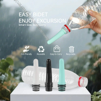 Portable Mini Pocket Bidet Sprayer for Postpartum Care, Portable Bidet with Convenient Nozzle Storag