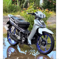 STRIPING FIZR FIZ R HITAM 2001 TAHUN 2002 FULL CLUTCH STIKER POLET