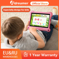 Adreamer Kid Tablet 10.1 Inch Android11 4GB 64GB Octa Core Children Tablet for kids 4G LTE Wifi GPS With Kids-proof Case 6000mAH