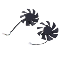 75mm 85mm 4pin Cooler Video Card Cooling Fan for iGame GeForce GTX 1070Ti 1080 1050 1060 Replacement