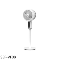 APP下單4%點數★SANLUX台灣三洋【SEF-VF08】8吋語音聲控DC循環扇桌立扇電風扇