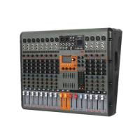 professional digital dual 99 dsp effects usb interface sound console mixing 650W 12 channel power audio mixer