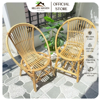 Ghế mây tự nhiên con sò thư giãn cao cấp Decor homestay ban công, sân vườn, quán cafe/ Relax Haven