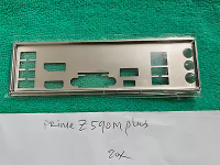 ASUS PRIME Z590M-PLUS IO SHIELD BACK PLATE ( METAL )
