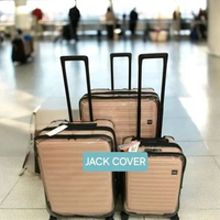 Sarung koper.Luggage Cover fullmika spiral Lojel Cubo /Cubo fit/ Cubo Lite 24inch
