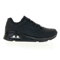 SKECHERS 女 工作鞋系列 UNO SR 寬楦款 黑色 氣墊 運動 108021WBLK