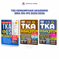 BUKU TKA SMA MA SMK / Mega Bank Soal TKA & US SMA/MA/SMK 2025-2026 / KAWAH MEDIA - KMP