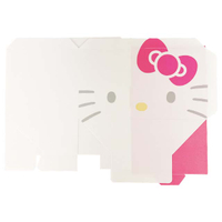 小禮堂 Hello Kitty 塑膠組合式口罩盒 (大臉款)