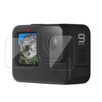 Tempered Glass Protector Cover For GoPro Hero 9 Black Protection Go pro Camera Lens Screen Gopro9 Protective Film Accessories