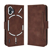 For Nothing Phone 1 Wallet Stand Flip Book Cover for Nothing Phone 2 Leather Multiple Card Slot Cover Nothing Phone1