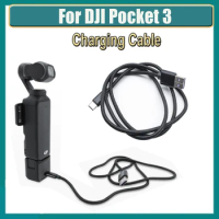 For DJI Pocket 3 Charging Cable Gimbal Charger Wire Aluminum Alloy Pulg For DJI pocket 3 Accessories