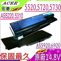 ACER 電池(原廠)-宏碁 AS5220ZG AS5310G，AS5520，AS5720Z AS5730Z，AS5920G，AS6920G，AS5935G，MS2221