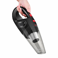 【樂居家】車用手持吸塵器-點菸器款(超長電線 12V 隙縫清潔 強勁吸力 體積輕巧 濾網可水洗 迷你吸塵器)