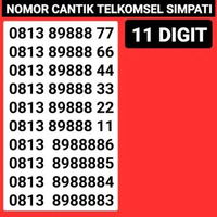 NOMOR CANTIK TELKOMSEL 11 DIGIT SIMPATI 11 DIGIT KWARTED 8888 88888 0813 89888 11