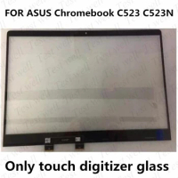 New original 15.6'' FOR ASUS Chromebook C523 C523N Glass Touch Digitizer panel screen replacement For ASUS C523NA-IH24T