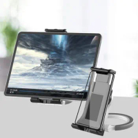 New Wall Hanging Tablet Mount Stand For iPad Air Mini 2 3 4 to 10.5 inch Tablet Phone Desk Holder for Iphone 12 X Huawei Xiaomi