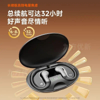 2025 New Translation Earphones Open Ear Wireless Private Mode Long Battery Life Digital Display Over