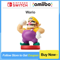 Nintendo Switch Amiibo Wario for Nintendo Switch and Nintendo Switch OLED Game Interaction Model Super Mario Party Series